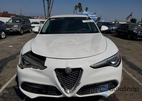 2018 Alfa Romeo Stelvio from USA, damaged, VIN ZASFAKAN5J7B69315